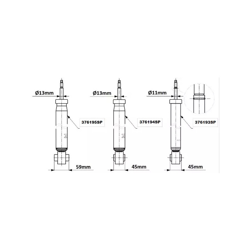 Amortizatorius  MONROE 376194SP