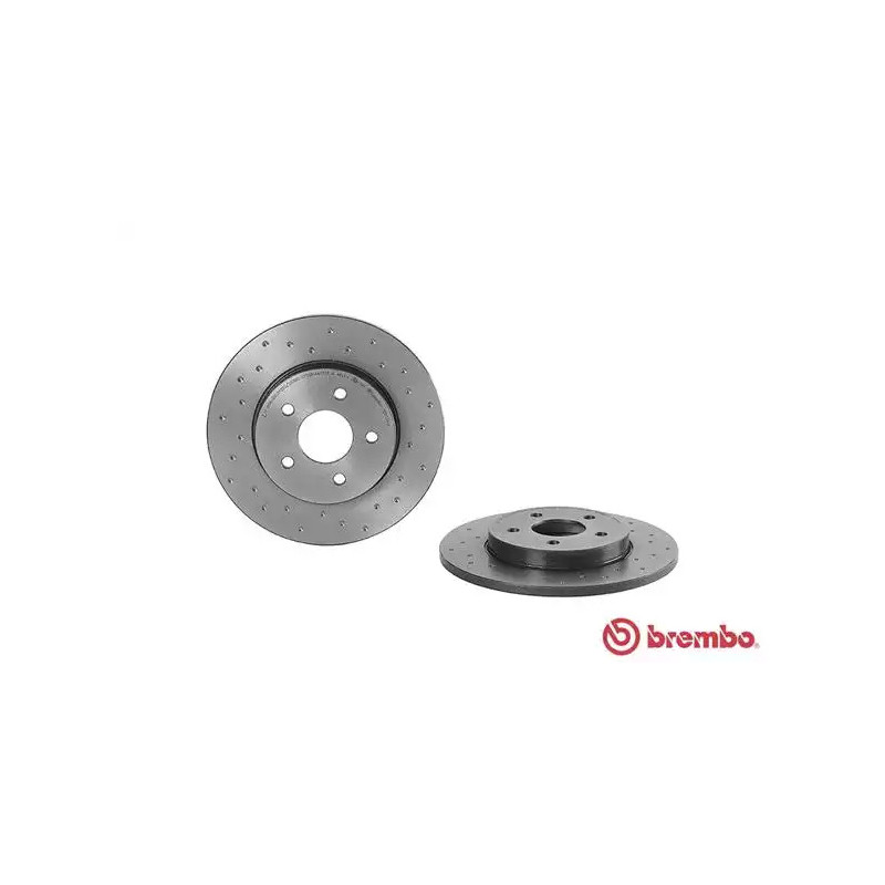 Stabdžių diskas  BREMBO 08.9734.1X