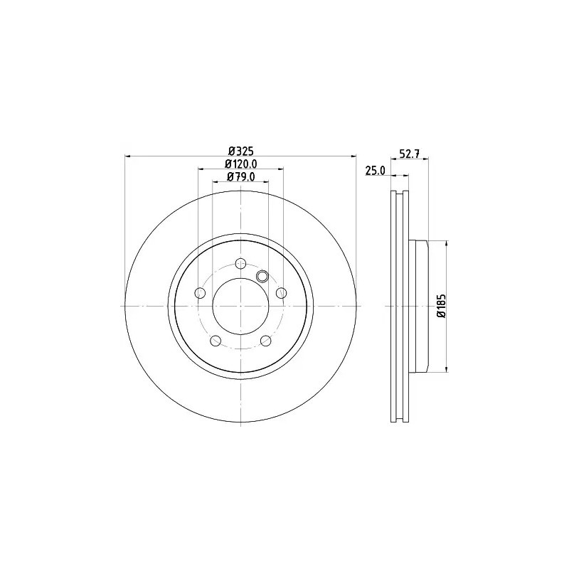 Stabdžių diskas  MINTEX MDC1403C