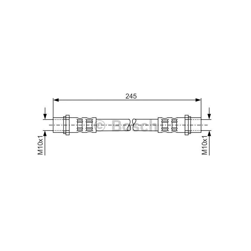 Stabdžių žarnelė  BOSCH 1 987 476 904