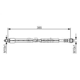 Stabdžių žarnelė  BOSCH 1 987 476 949