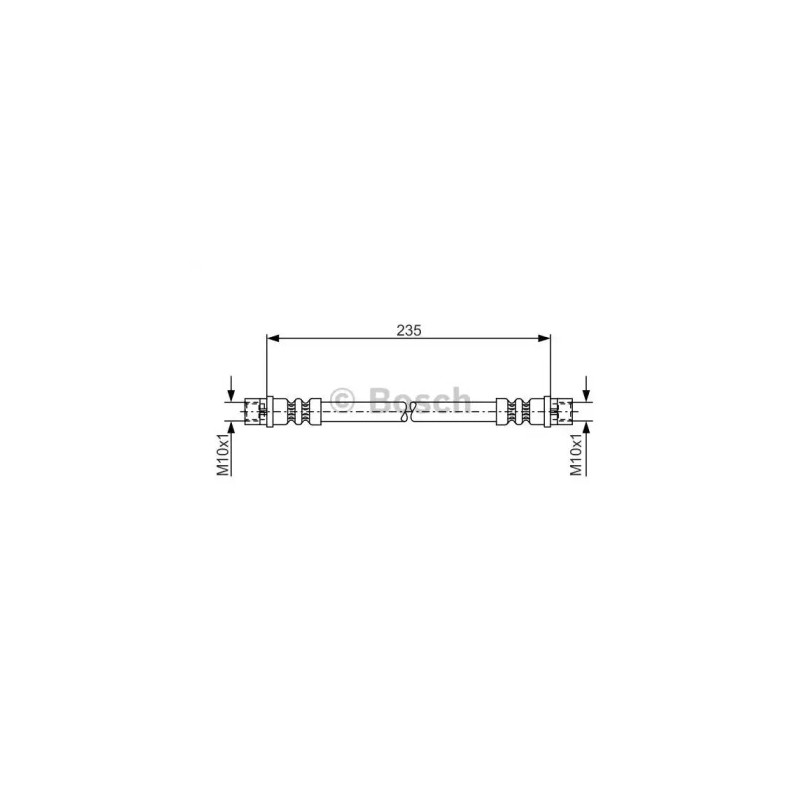 Stabdžių žarnelė  BOSCH 1 987 481 008