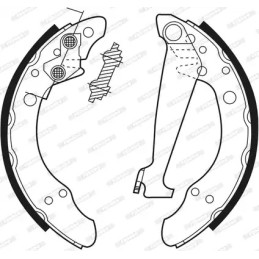 Stabdžių trinkelių komplektas  FERODO FSB408