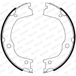 Rankinio stabdžio trinkelių komplektas  FERODO FSB4089