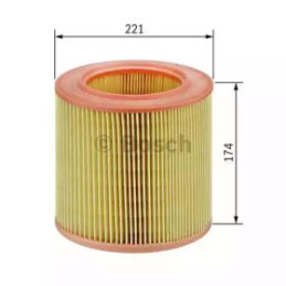 Oro filtras  BOSCH F 026 400 344