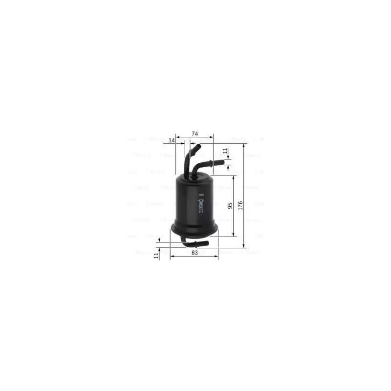 Kuro filtras  BOSCH F 026 403 012