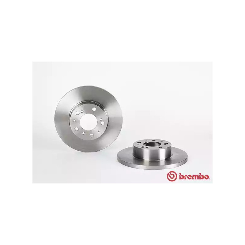 Stabdžių diskas  BREMBO 08.3136.14