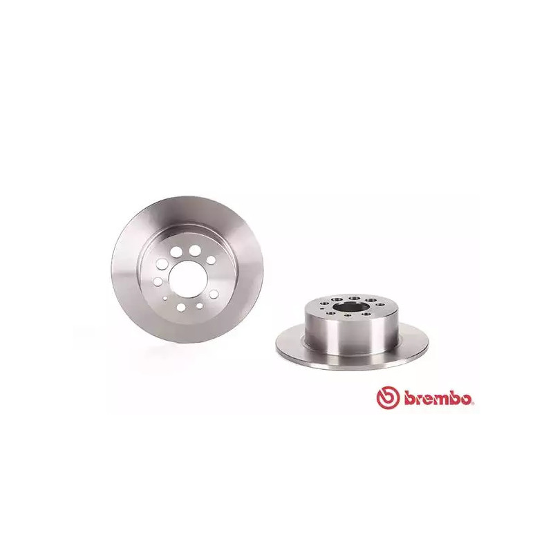 Stabdžių diskas  BREMBO 08.3441.24