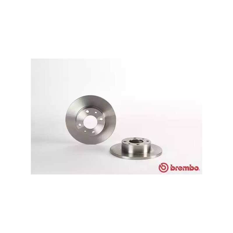 Stabdžių diskas  BREMBO 08.3636.10