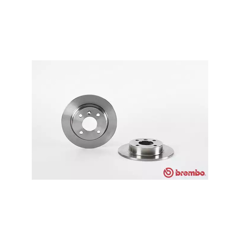 Stabdžių diskas  BREMBO 08.5237.10