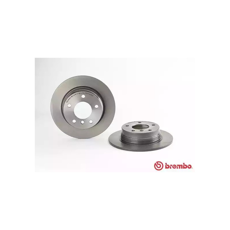 Stabdžių diskas  BREMBO 08.5366.21