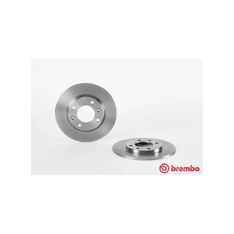 Stabdžių diskas  BREMBO 08.5573.10