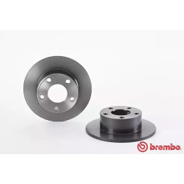 Stabdžių diskas  BREMBO 08.5743.11