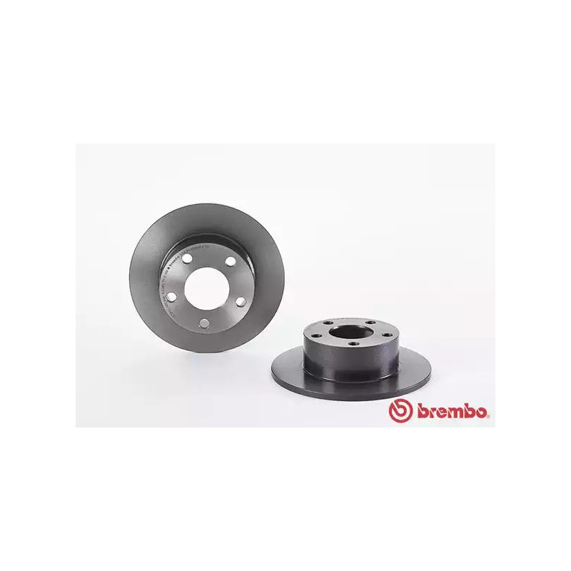 Stabdžių diskas  BREMBO 08.5743.11