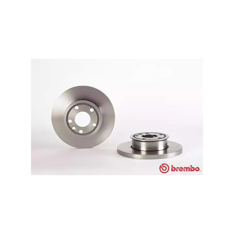 Stabdžių diskas  BREMBO 08.5768.10