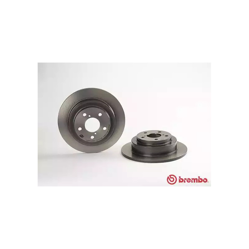 Stabdžių diskas  BREMBO 08.6897.11