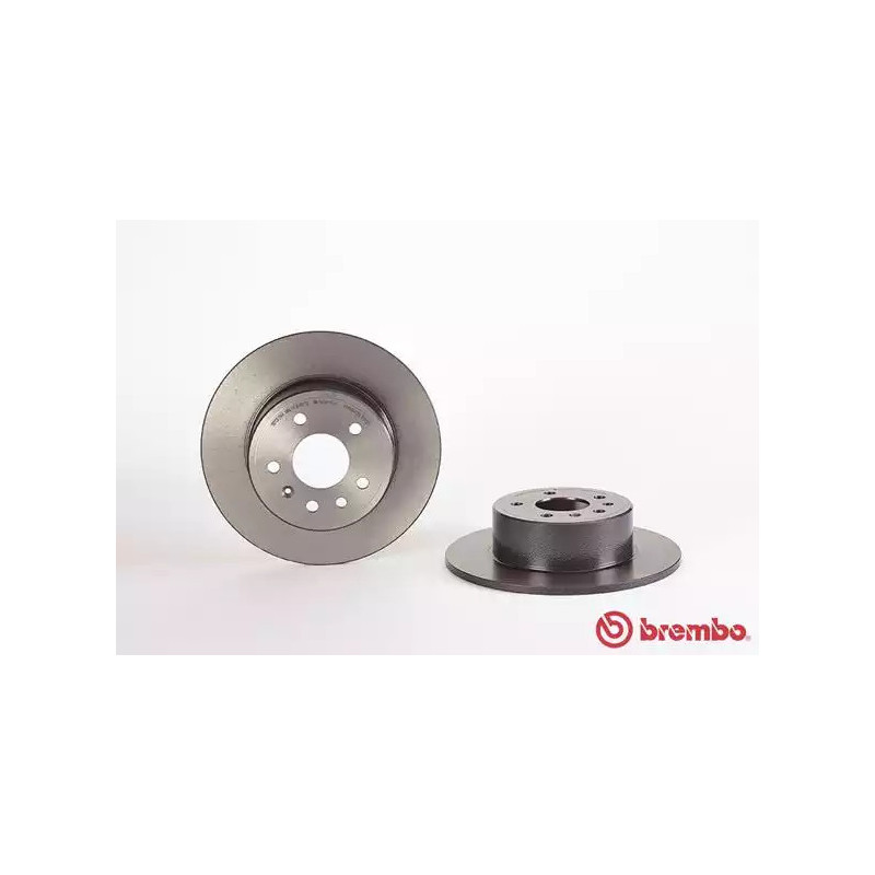 Stabdžių diskas  BREMBO 08.7015.21
