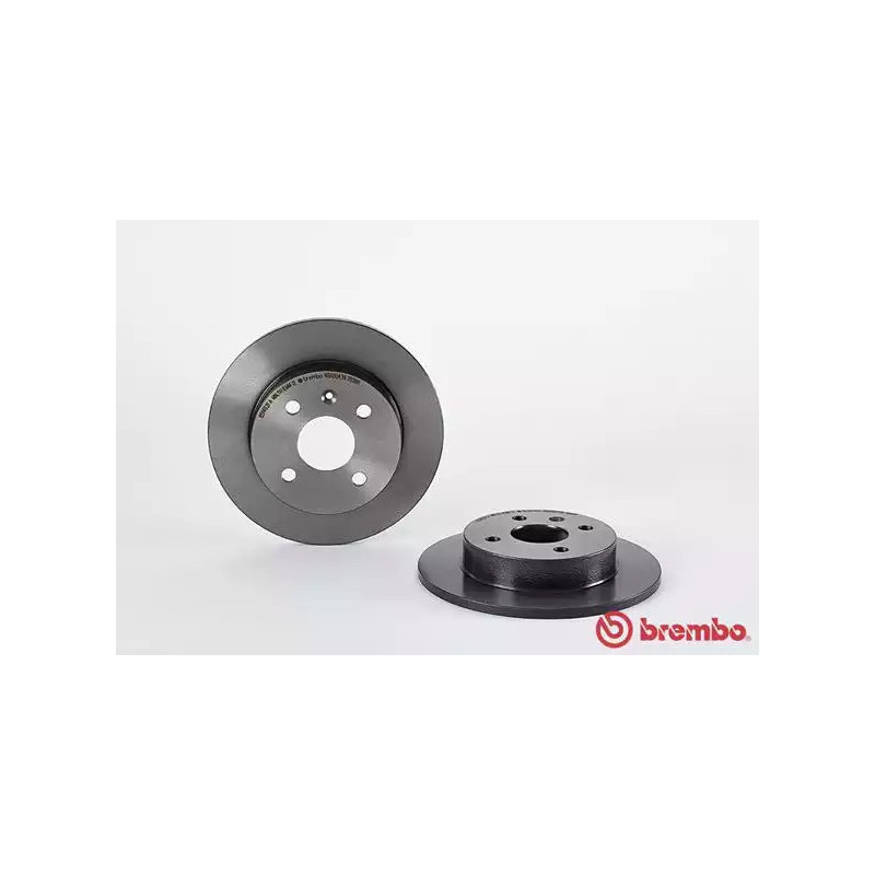 Stabdžių diskas  BREMBO 08.7626.11