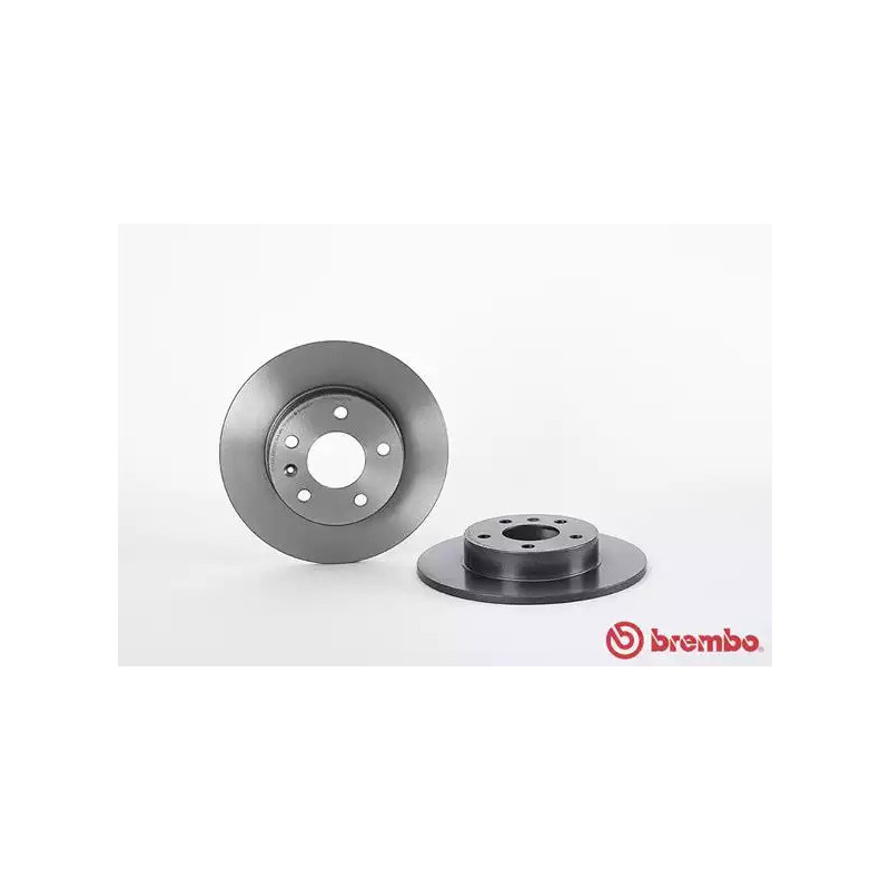 Stabdžių diskas  BREMBO 08.7627.11