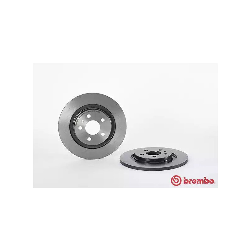 Stabdžių diskas  BREMBO 08.7955.11