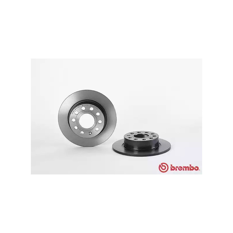 Stabdžių diskas  BREMBO 08.9502.11