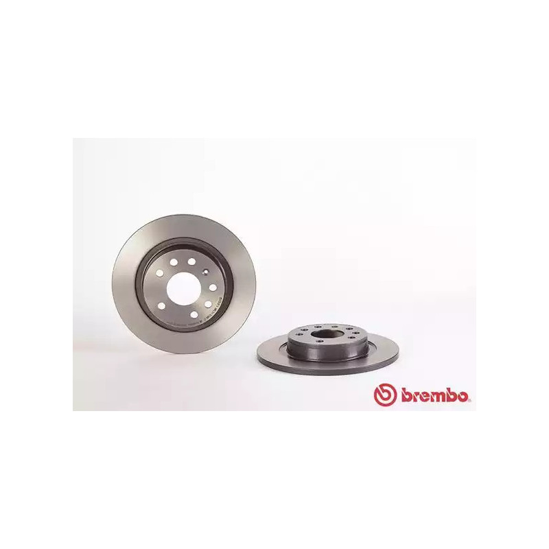 Stabdžių diskas  BREMBO 08.9511.11