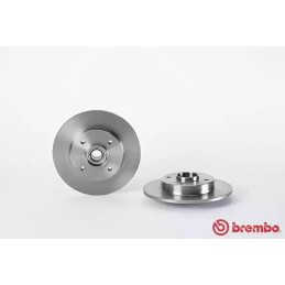 Stabdžių diskas  BREMBO 08.9512.27