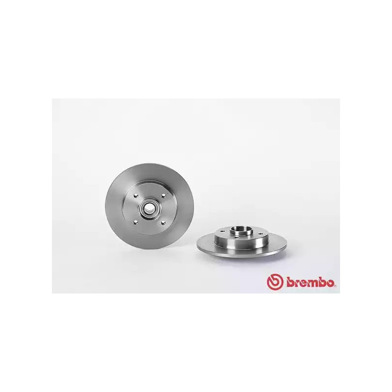 Stabdžių diskas  BREMBO 08.9512.27