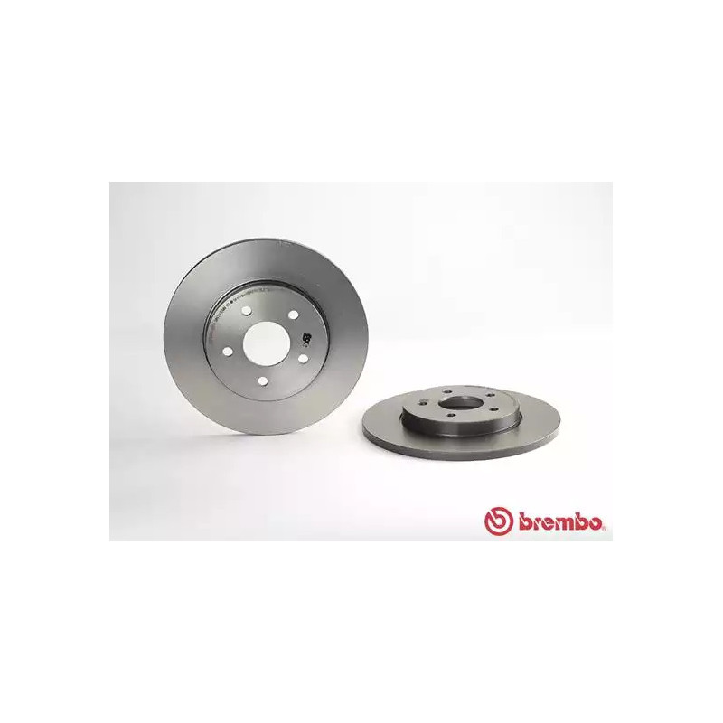 Stabdžių diskas  BREMBO 08.9734.11