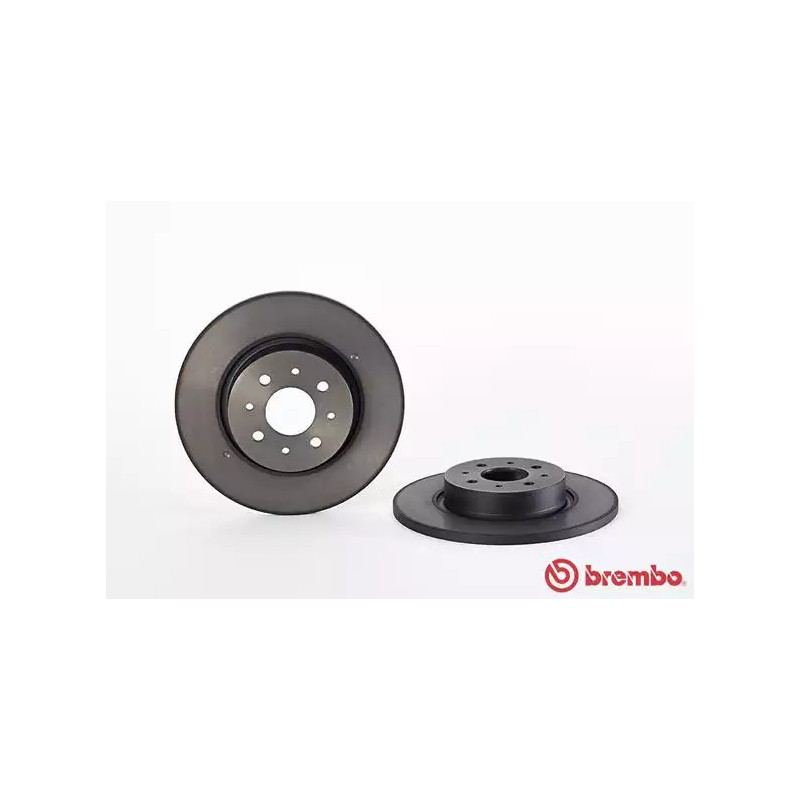 Stabdžių diskas  BREMBO 08.A501.11