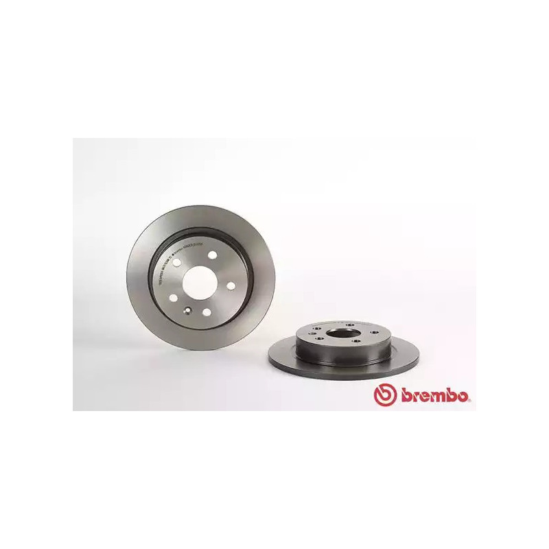 Stabdžių diskas  BREMBO 08.A970.11