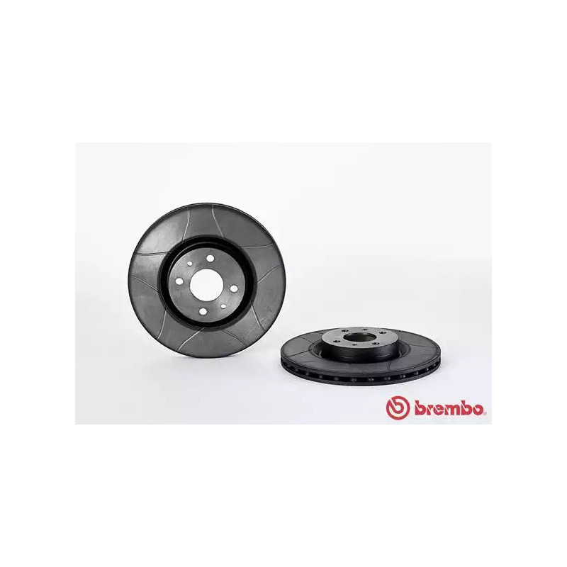 Stabdžių diskas  BREMBO 09.4939.75