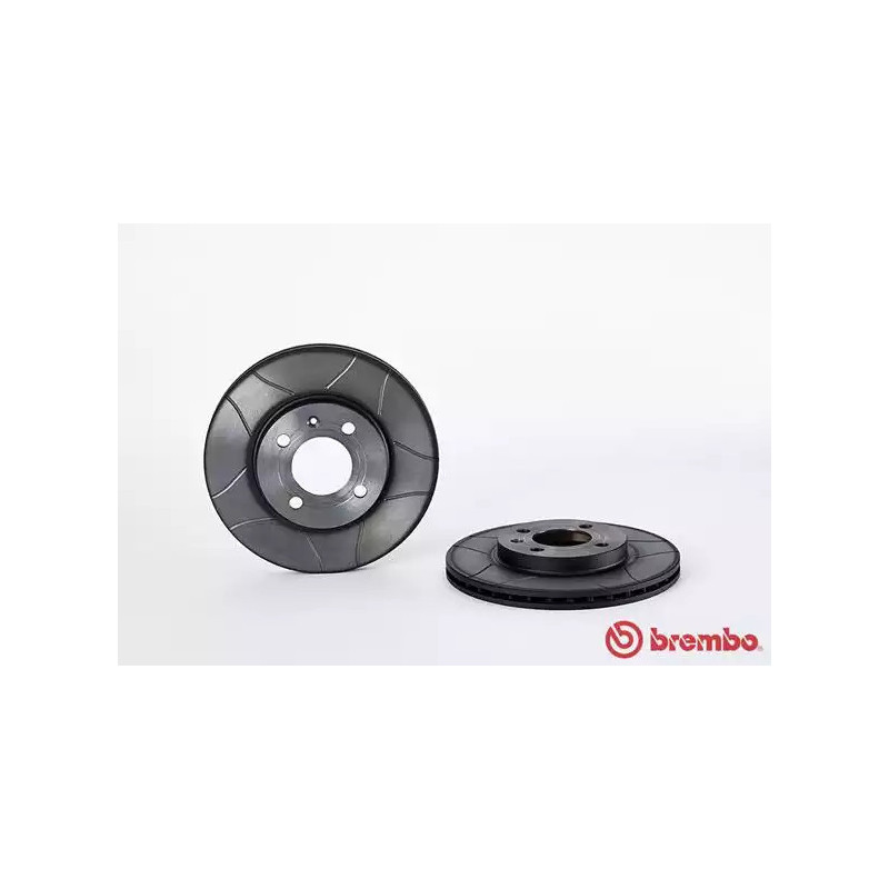 Stabdžių diskas  BREMBO 09.5166.75