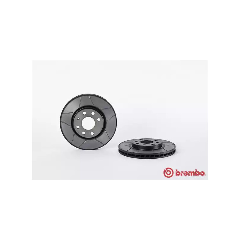 Stabdžių diskas  BREMBO 09.8601.75