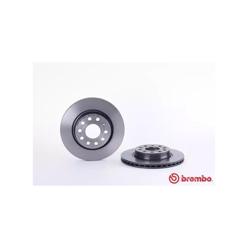 Stabdžių diskas  BREMBO 09.9167.11