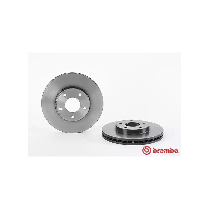Stabdžių diskas  BREMBO 09.9368.11