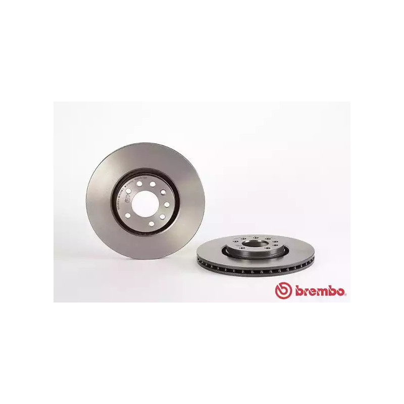 Stabdžių diskas  BREMBO 09.9369.11