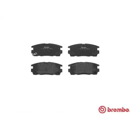 Diskinių stabdžių trinkelių rinkinys  BREMBO P 10 004