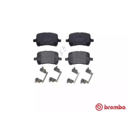 Diskinių stabdžių trinkelių rinkinys  BREMBO P 10 014