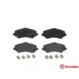 Diskinių stabdžių trinkelių rinkinys  BREMBO P 11 025