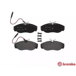 Diskinių stabdžių trinkelių rinkinys  BREMBO P 23 068