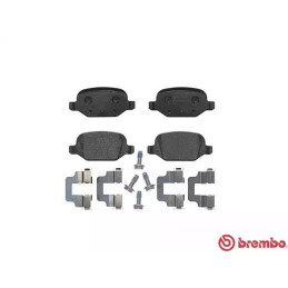 Diskinių stabdžių trinkelių rinkinys  BREMBO P 23 064