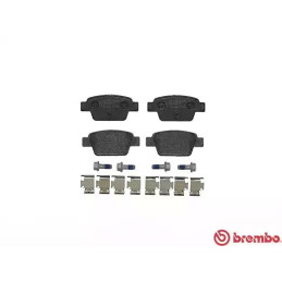 Diskinių stabdžių trinkelių rinkinys  BREMBO P 23 080