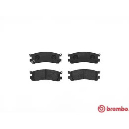 Diskinių stabdžių trinkelių rinkinys  BREMBO P 49 025