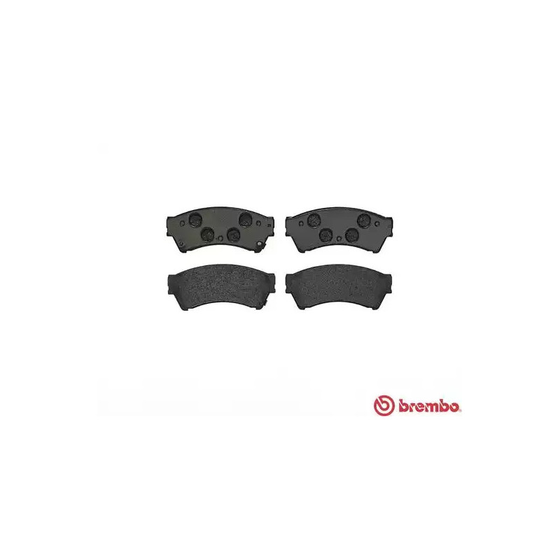 Diskinių stabdžių trinkelių rinkinys  BREMBO P 49 039