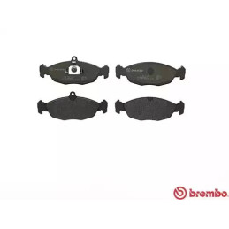 Diskinių stabdžių trinkelių rinkinys  BREMBO P 59 011