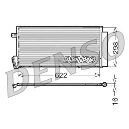 Oro kondicionieriaus radiatorius  DENSO DCN09018