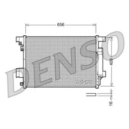 Oro kondicionieriaus radiatorius  DENSO DCN21001