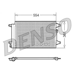 Oro kondicionieriaus radiatorius  DENSO DCN32015