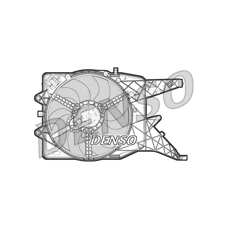 Radiatoriaus ventiliatorius  DENSO DER20011